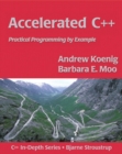 Image for Accelerated C++  : practical programming by example
