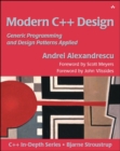 Image for Modern C++ design  : generic programming and design patterns applied