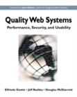 Image for Quality Web systems  : performance, security and usability