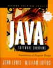 Image for Java Software Solutions : Foundations of Program Design