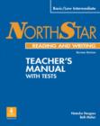 Image for Northstar Reading and Writing, Basic Teacher&#39;s Manual and Tests