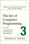 Image for The art of computer programmingVol. 4 Fascicle 3: Generating all combinations and partitions