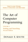 Image for The art of computer programmingVol. 3: Sorting and searching