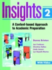 Image for Insights 2 Video : Content-based Approach to Academic Preparation Video