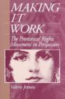 Image for Making it Work : The Prostitute&#39;s Rights Movement in Perspective