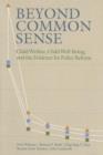 Image for Beyond Common Sense : Child Welfare, Child Well-Being, and the Evidence for Policy Reform