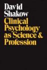 Image for Clinical Psychology as Science and Profession