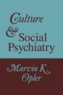 Image for Culture and Social Psychiatry