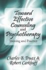 Image for Toward Effective Counseling and Psychotherapy