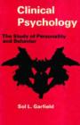 Image for Clinical Psychology : The Study of Personality and Behavior