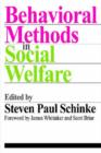 Image for Behavioral Methods in Social Welfare