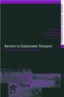 Image for Barriers to sustainable transport: institutions, regulation and sustainability