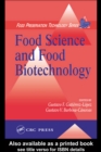 Image for Food science and food biotechnology