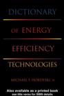 Image for Dictionary of energy efficiency technologies