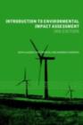 Image for Introduction to environmental impact assessment: principles and procedures, process, practice and prospects
