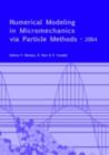 Image for Numerical Modeling in Micromechanics Via Particle Methods-2004