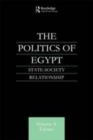 Image for The politics of Egypt: state-society relationship