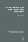 Image for Strategies for joint venture success