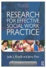 Image for Research for effective social work practice