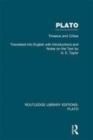 Image for Plato: Timaeus and Critias : v. 19