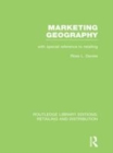 Image for Marketing geography: with special reference to retailing
