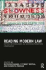 Image for Reading modern law: critical methodologies and sovereign formations