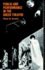 Image for Public and performance in the Greek theatre