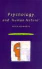 Image for Psychology and &#39;human nature&#39;