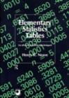Image for Elementary Statistics Tables