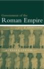 Image for Government of the Roman Empire: a sourcebook