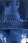 Image for Psychological Research: Innovative Methods and Strategies