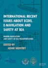 Image for International recent issues about ECDIS, e-navigation and safety at sea: marine navigation and safety of sea transportation