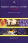 Image for Modern European history, 1871-2000: a documentary reader