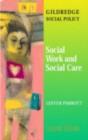 Image for Social work and social care