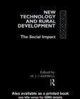 Image for New Technology and Rural Development: Seminar Proceedings.