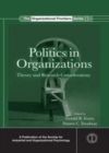 Image for Politics in organizations: theory and research considerations
