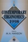 Image for Contemporary ergonomics 1998: proceedings of the annual conference of the Ergonomics Society, Royal Agricultural College, Cirencester, 1-3 April 1998