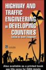 Image for Highway and traffic engineering in developing countries