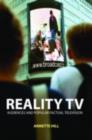 Image for Reality TV: Audiences and Popular Factual Television