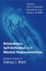 Image for Relatedness, Self-Definition and Mental Representation: Essays in Honor of Sidney J. Blatt