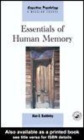 Image for Essentials of human memory
