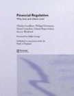 Image for Financial regulation: why, how and where now?