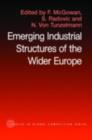 Image for The emerging industrial structure of the wider Europe