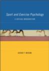 Image for Sport and exercise psychology: international perspectives