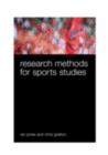 Image for Research methods for sport studies