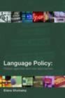 Image for Language policy: dominant English, pluralist challenges