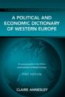 Image for A Political and Economic Dictionary of Western Europe