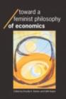 Image for Toward a feminist theory of economics