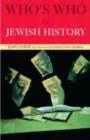 Image for Who&#39;s Who in Jewish History: After the Period of the Old Testament