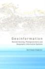 Image for Geoinformation: remote sensing, photogrammetry and geographical information systems